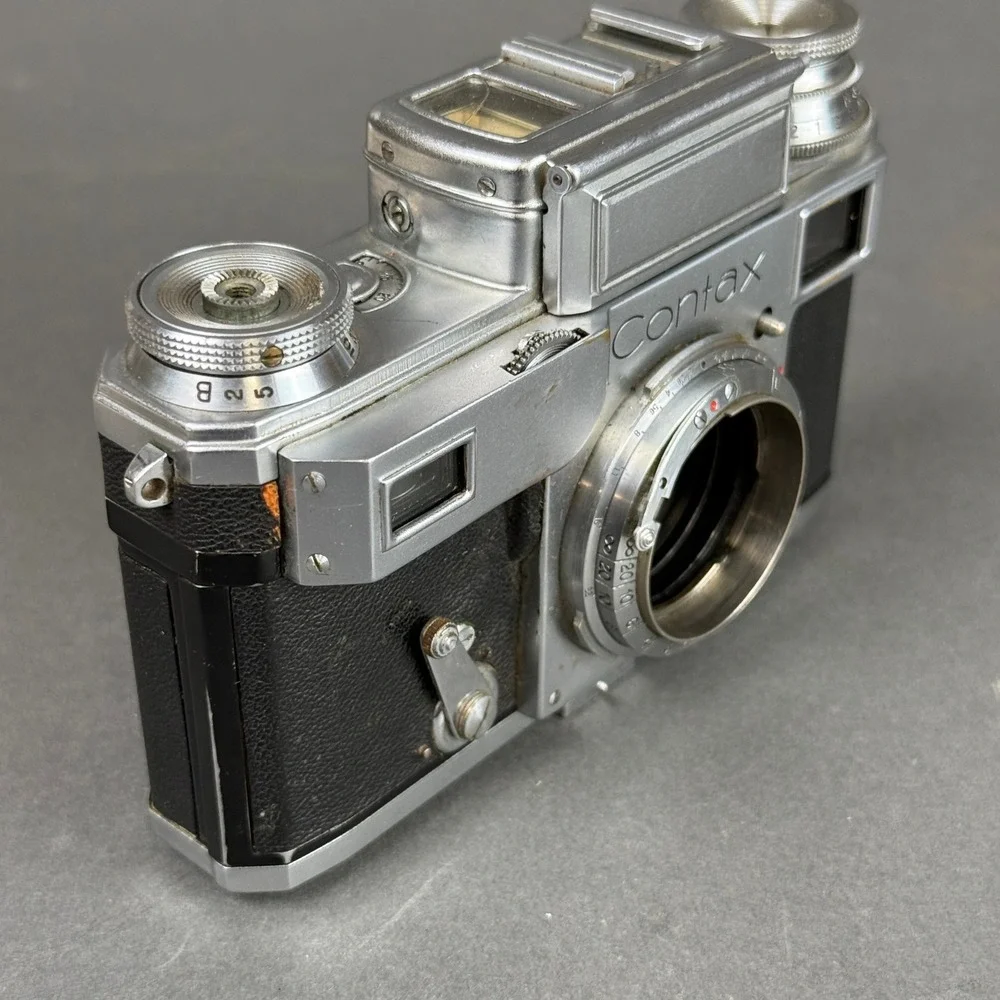 Zeiss Ikon Contax III Rangefinder Camera Body for parts or repair